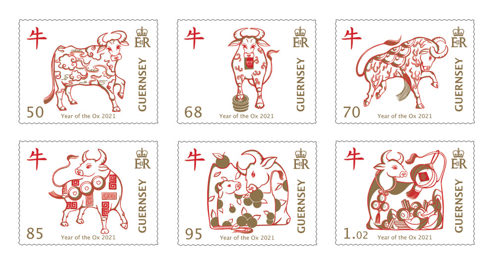 Guernsey celebrates Chinese New Year with eighth stamp issue